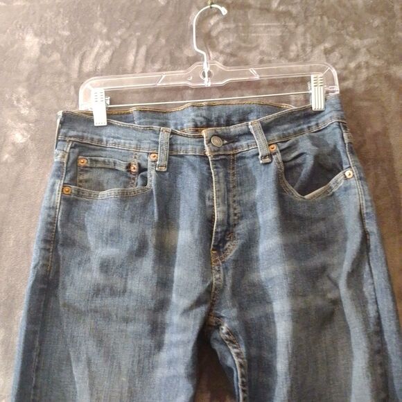 Levi’s 559 Relaxed Straight Jeans Men’s 30x30 Blue Medium Wash Denim Y2K - Picture 2 of 9